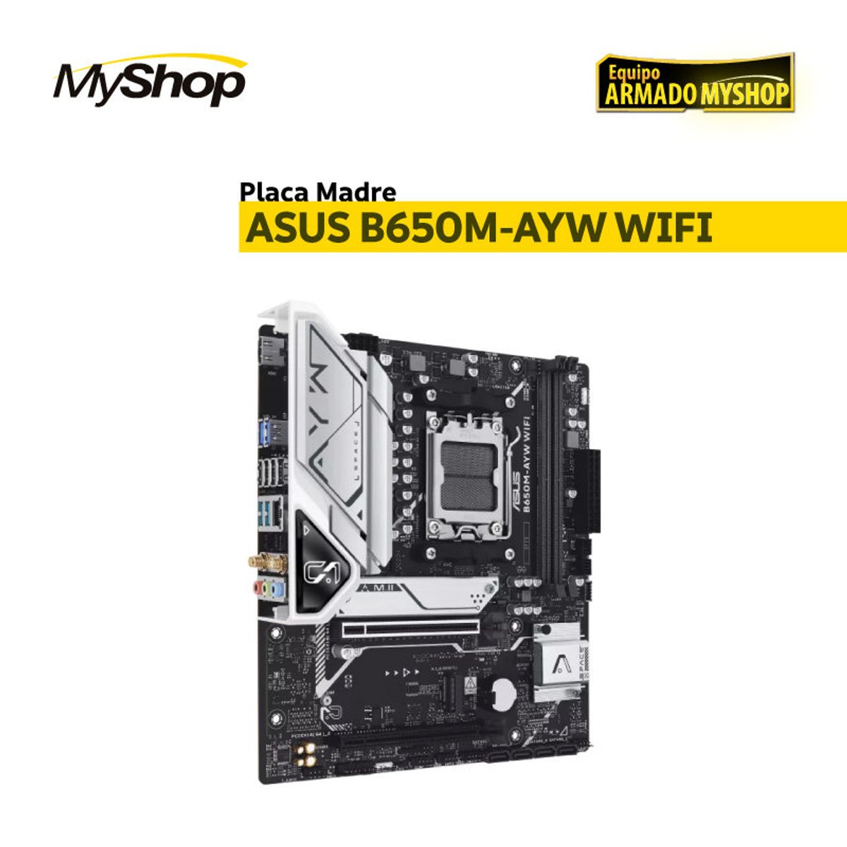 GENERICO - PC GAMER GOLD by ASUS - AMD Ryzen 5 8400F - M/B ASUS B650M