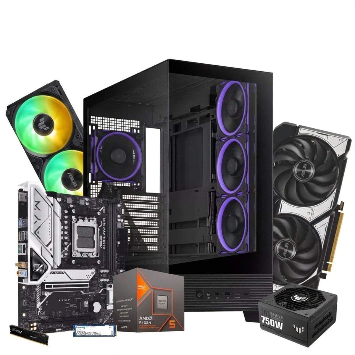 GENERICO - PC GAMER GOLD by ASUS - AMD Ryzen 5 8400F - M/B ASUS B650M