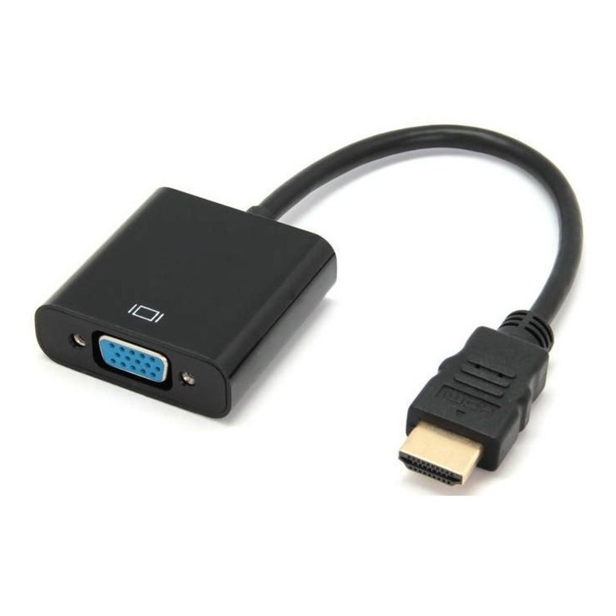 GENERICO - Adaptador Conversor Hdmi A Vga