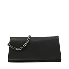 AMPHORA - Cartera fiesta eva pequeña negro especial