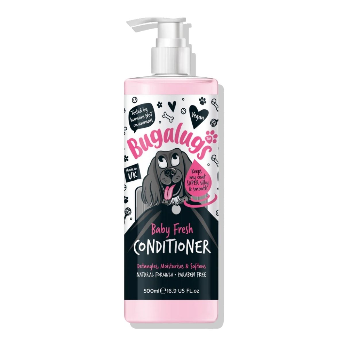 GENERICO - Acondicionador Mascotas Suave Baby Fresh Bugalugs