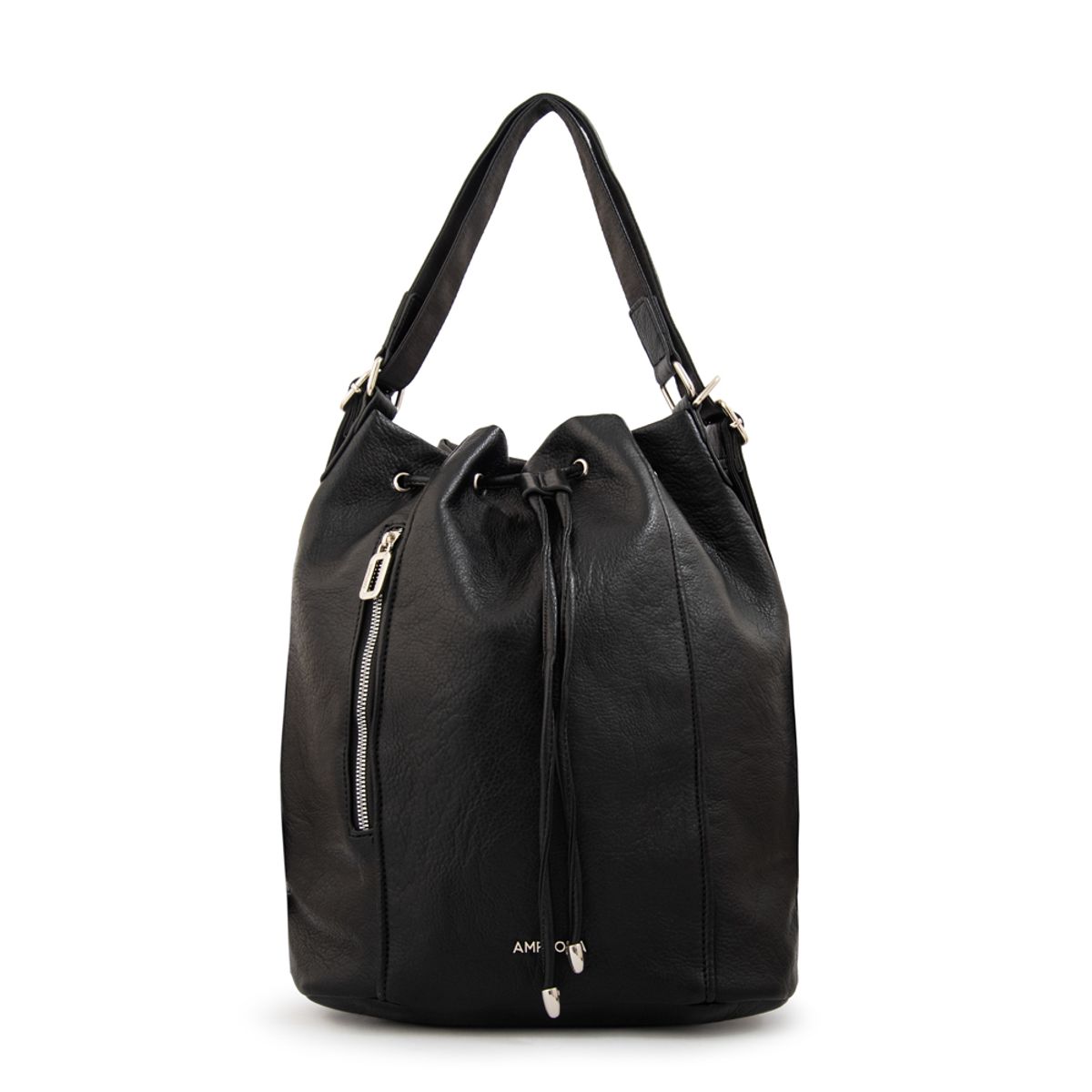 AMPHORA - Mochila miranda mediana negro