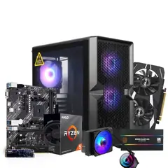 GENERICO - Pc Gamer Bronze - Amd Ryzen 5 5500 - M/b Asus A520m-k