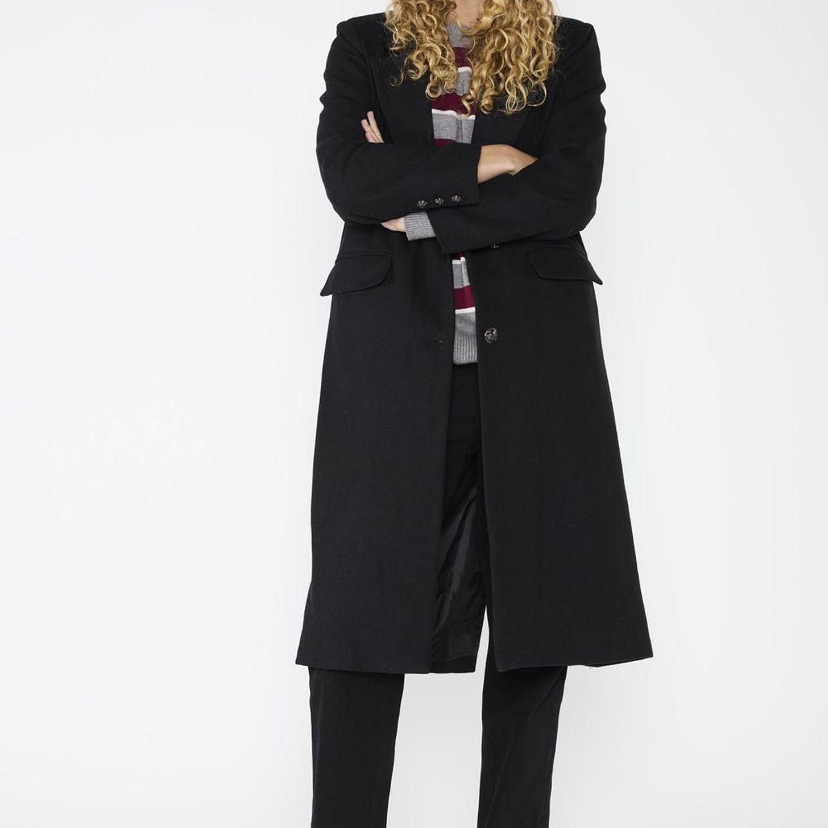 ECLIPSE - Abrigo Jacinta Negro