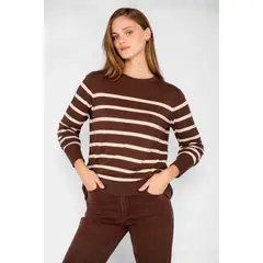 ECLIPSE - Sweater Josefa Café/Beige