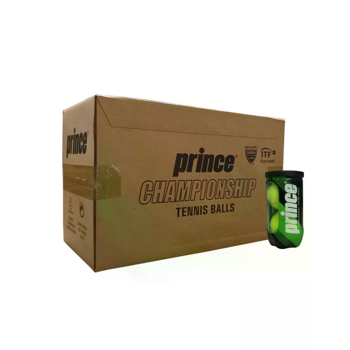 GENERICO - Caja Pelota Tenis Prince CHAMPIONSHIP X2 36 Tarros