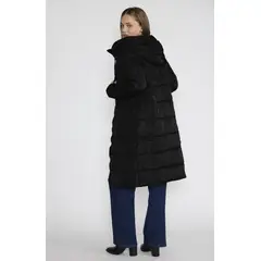 ECLIPSE - Parka Larga Antonia Negra