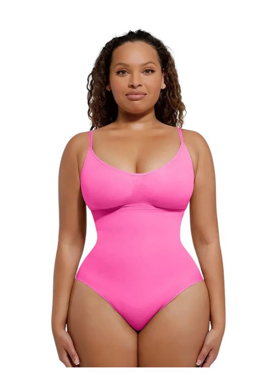 Pack 2 Body Suit Viral Reductor Modelador Invisible Colaless 360 Fucsia S