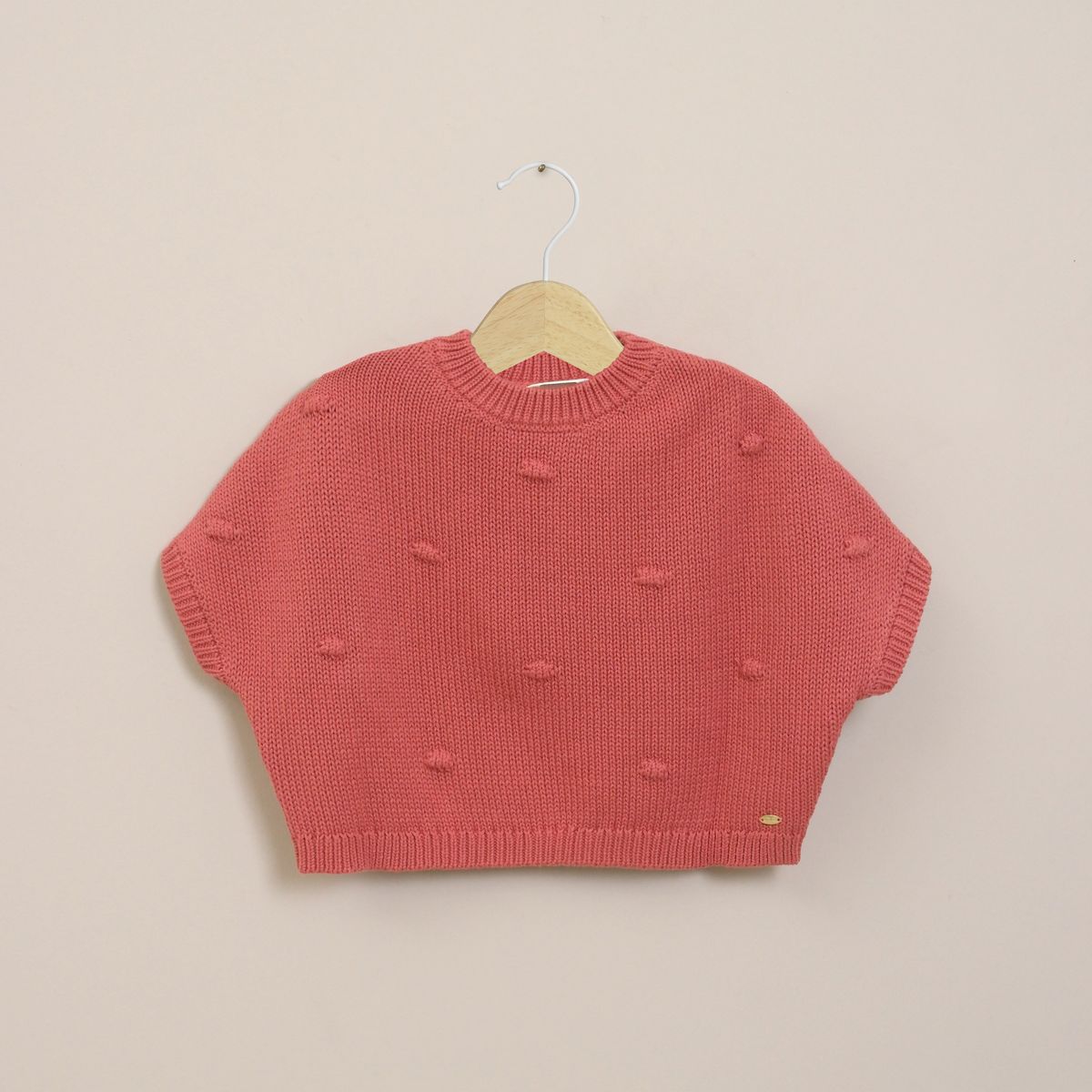 OPALINE - Poncho Infant Niña Rosado