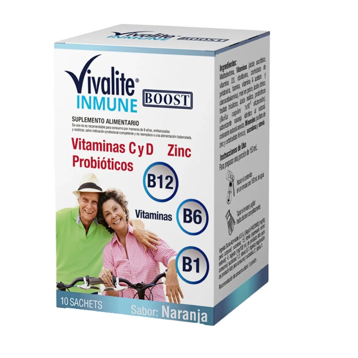 GENERICO - Multivitaminico Inmune Boost Vitaminas Probioticos Calcio