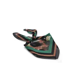 HUSH PUPPIES - Pañuelo Mujer Hp Scarf Leopard Verde