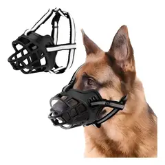 GENERICO - Bozal Perro Grandes Bozal Para Perro Bozal Perro Grande Xxl Negro Xxl