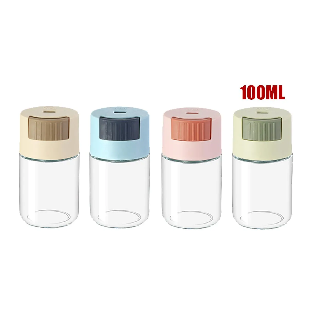 GENERICO - Salero Con Medidor 100 Ml Cocina Preciso Y Facil De Usar