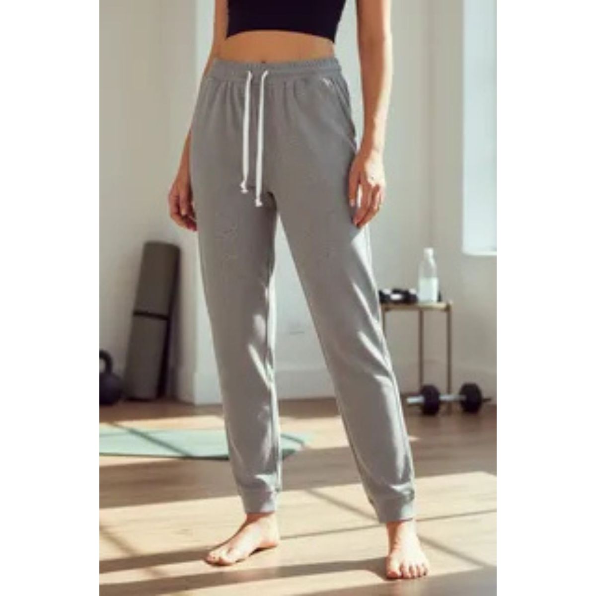 LOOK SHOP - Pantalón Deportivo. Jogger Mujer Recto Liviano. Slim Fit 0318