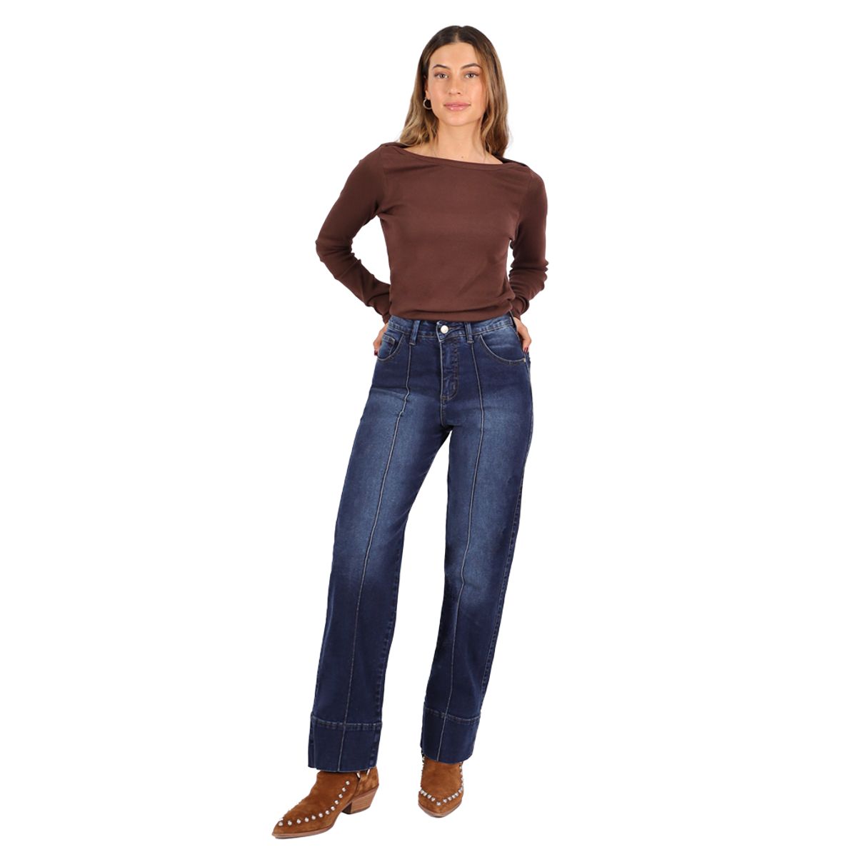 DIVINO JEANS - Jeans Noa II Azul Medio Divino Jeans