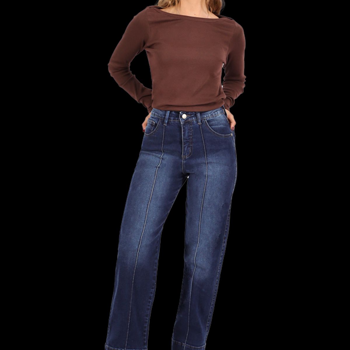 DIVINO JEANS - Jeans Noa II Azul Medio Divino Jeans