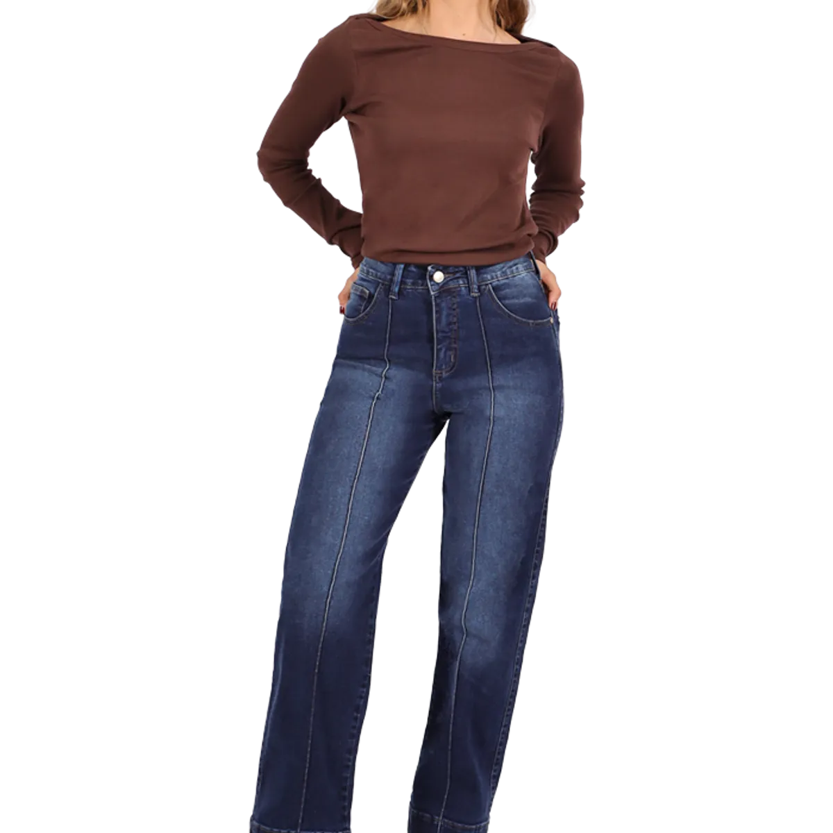 DIVINO JEANS - Jeans Noa II Azul Medio Divino Jeans