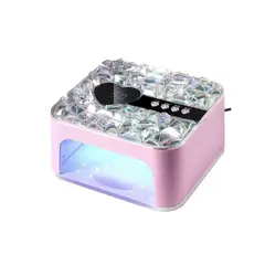 GENERICO - Secador Uña Uv Led Lampara Manicure Profesional 288w Rosa