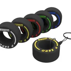 GENERICO - Llavero F1 - Pack de Neumáticos