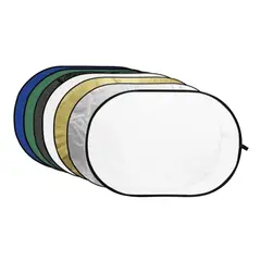 GODOX - Reflector Plegable 7 Colores 120x180 cms Incluye CHROMA Verde y Azul