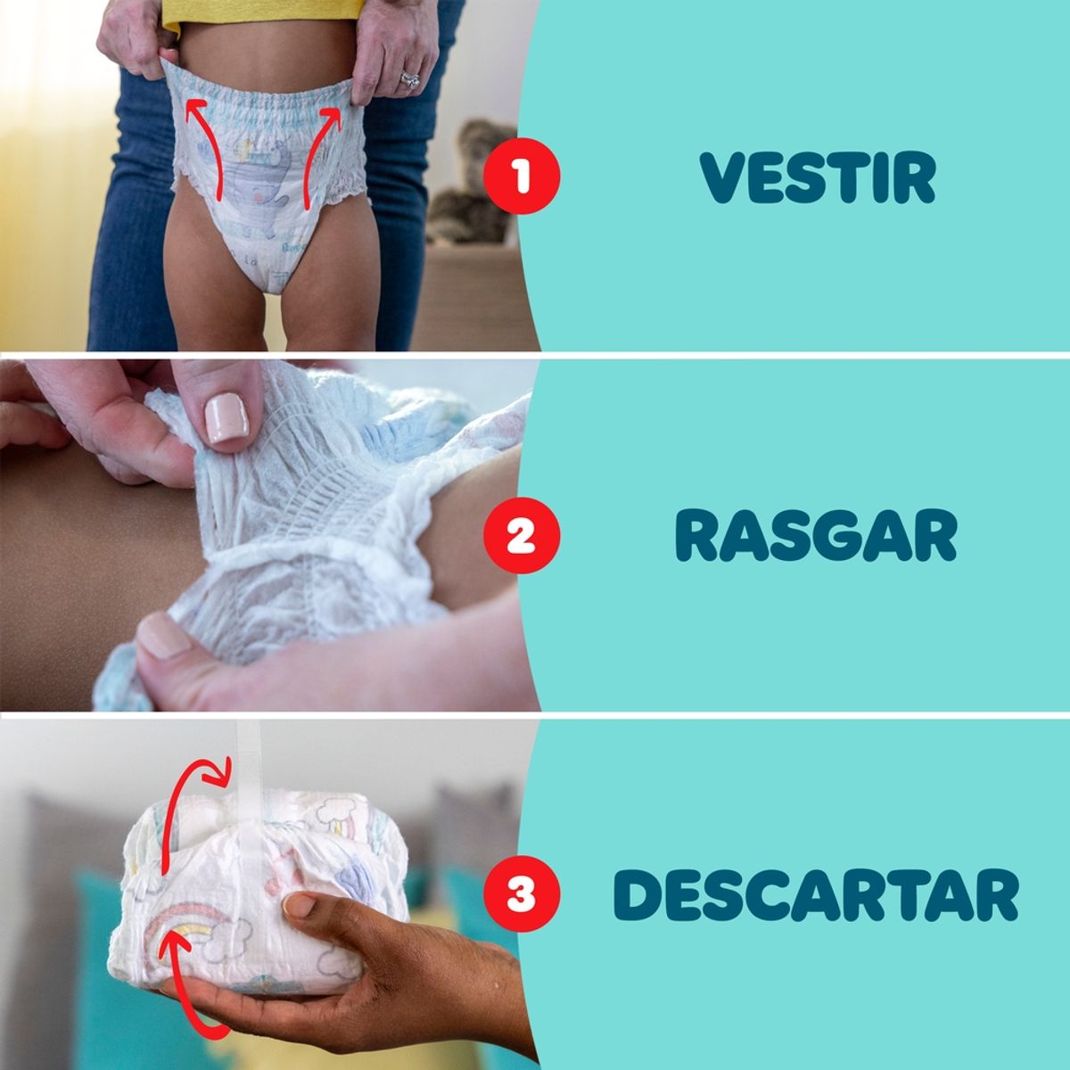 PAMPERS - Pañales Pampers Premium Care Pants Talla XXG 116 Un