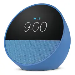 AMAZON - Echo Spot 2024 Alexa Reloj Inteligente Pantalla Smart Speaker