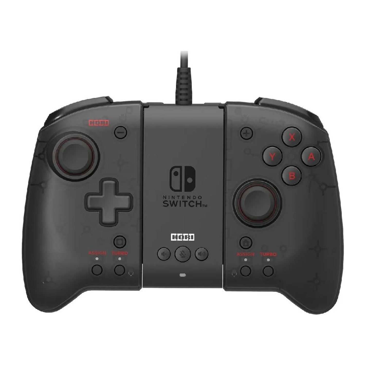 HORI Split Pad Pro Attachment Set para Nintendo Switch - Negro