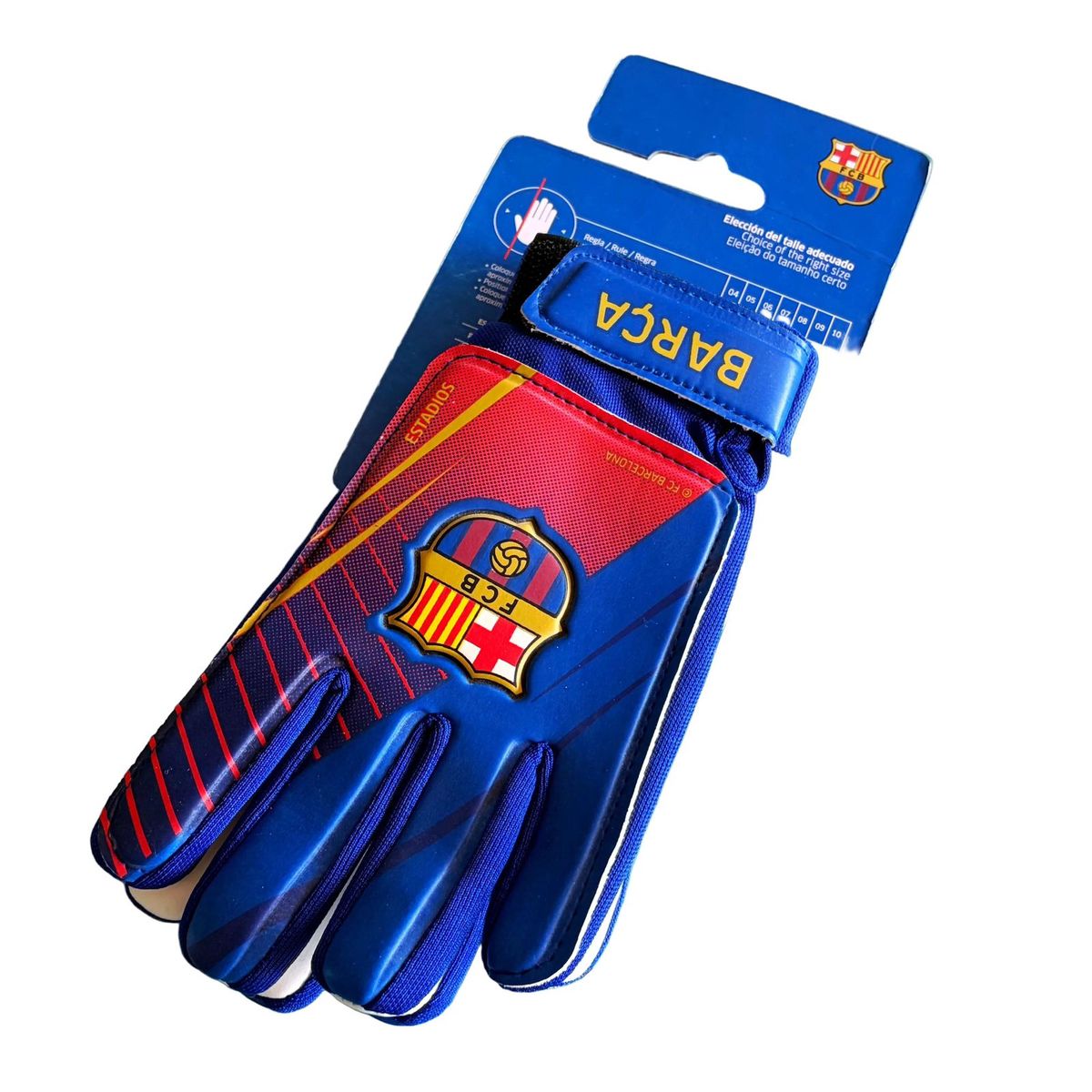 DRB - Guante Arquero Barcelona niño licencia original 4