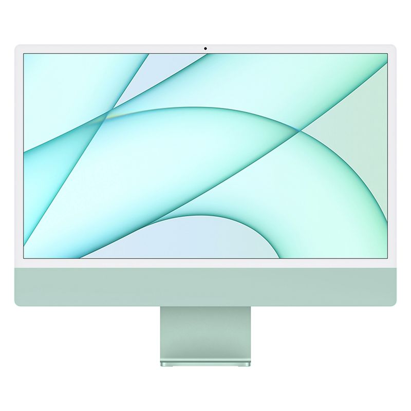 APPLE - Apple iMac (24" Retina 4.5K con chip M1 CPU 8 núcleos y GPU 8 núcleos, 8 GB RAM, 256 GB SSD) - verde