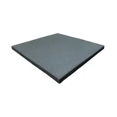 GENERICO - Palmeta de Caucho EPDM 50 x 50 x 2.5cm Gris