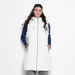 WADOS - PARKA SIN MANGA CON CIERRE EN DELANTERO