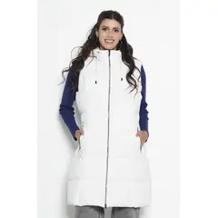 WADOS - PARKA SIN MANGA CON CIERRE EN DELANTERO