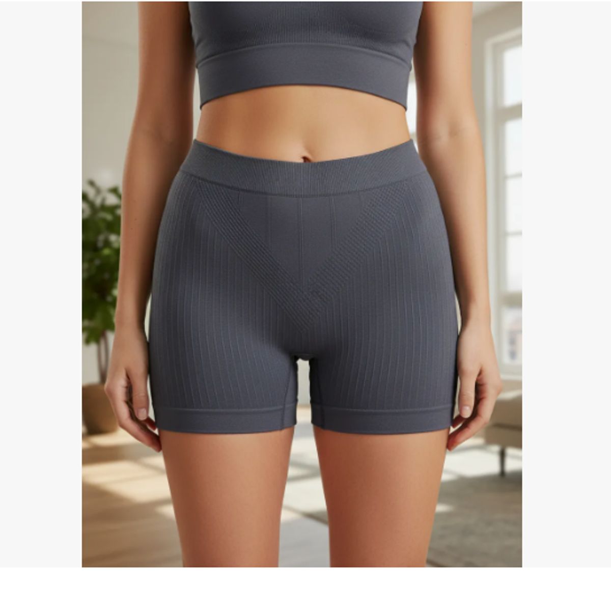 AGW - Pack 6 Calzas Short Escolar Para Mujer - Talla Única