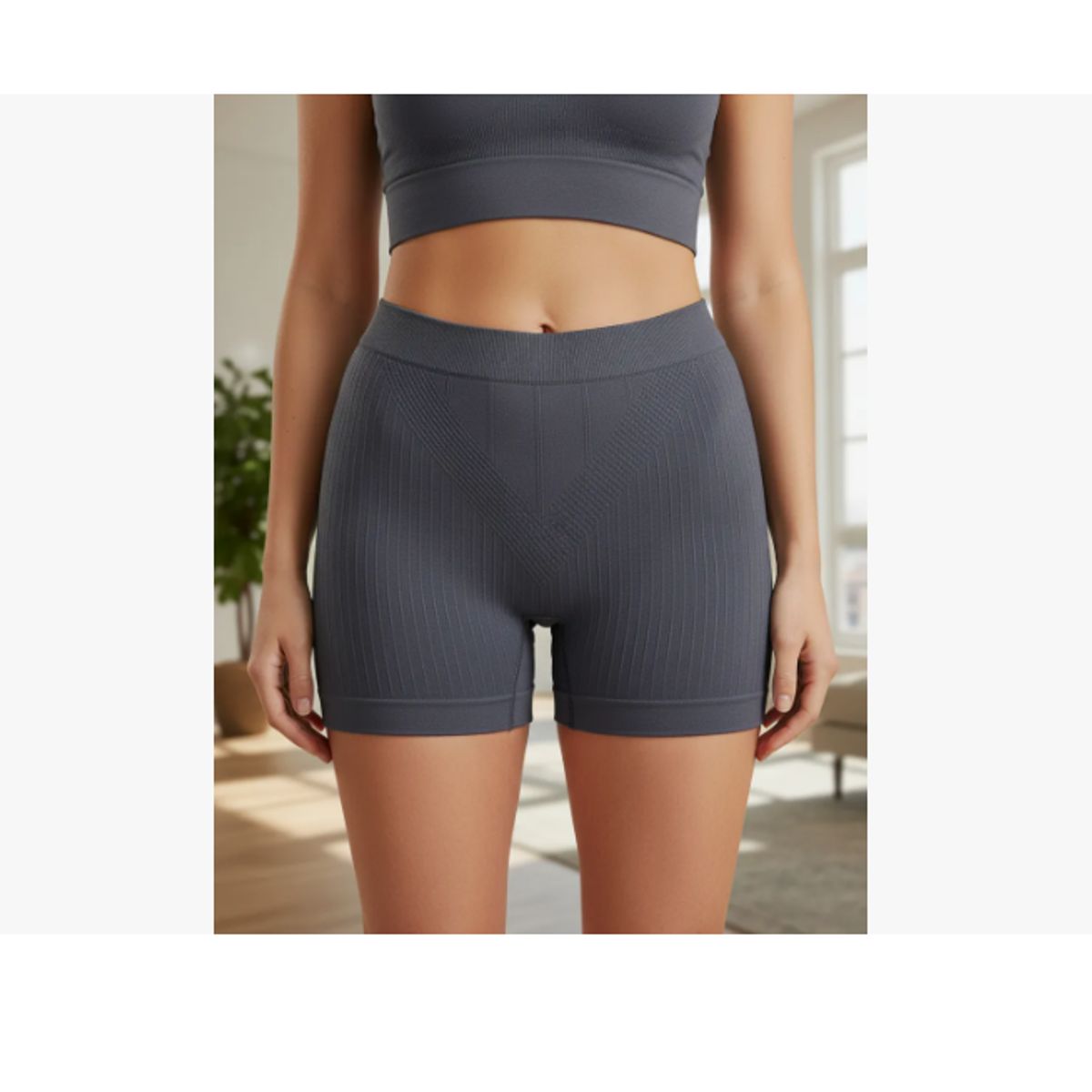 AGW - Pack 6 Calzas Short Escolar Para Mujer - Talla Única