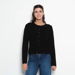 WADOS - CHALECO MANGA LARGA ABOTONADO EN DELANTERO