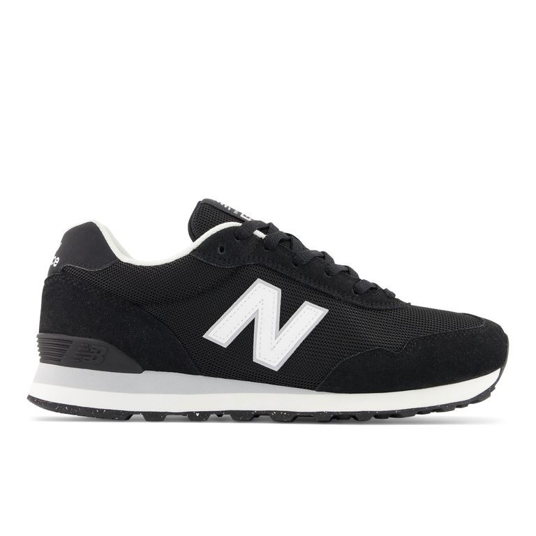 Zapatillas Urbanas Hombre 515 Negra/Blancas