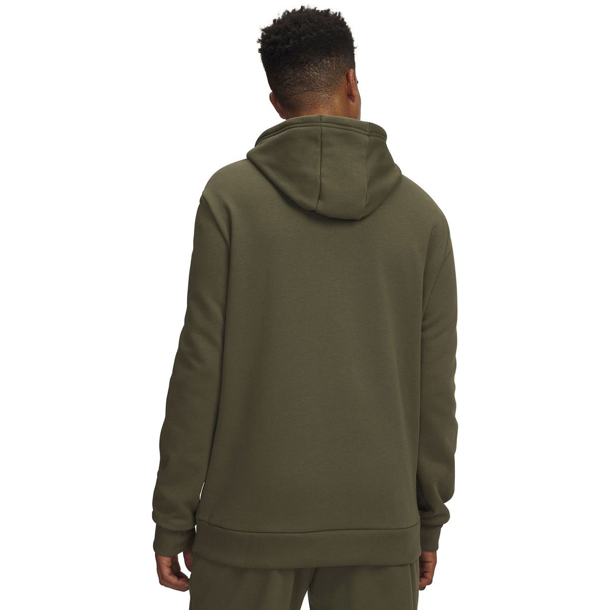 UNDER ARMOUR - Polerón UA Project Rock Rival Fleece Verde Hombre UNDER ARMOUR