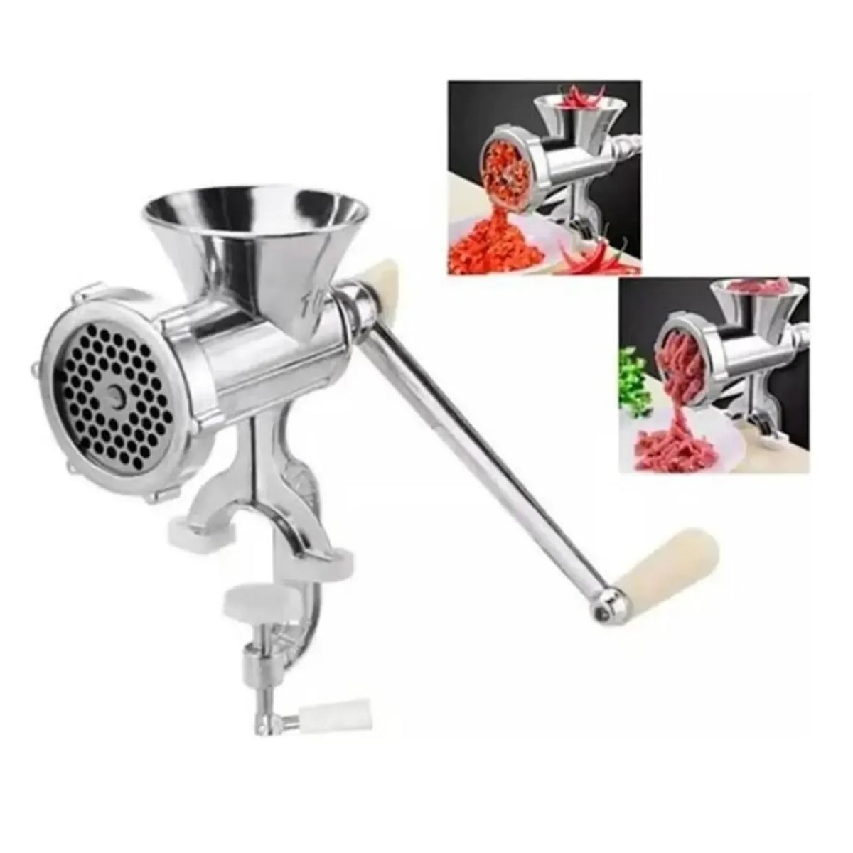 GENERICO - Picadora de Carne y Pasta Procesador de Alimentos Manual