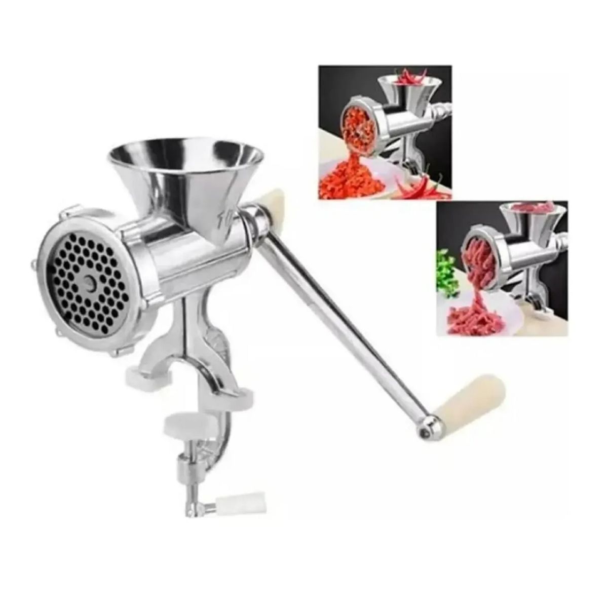 GENERICO - Picadora de Carne y Pasta Procesador de Alimentos Manual