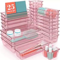 Set 25 Organizadores Cajones Separadores Escritorio Multiuso