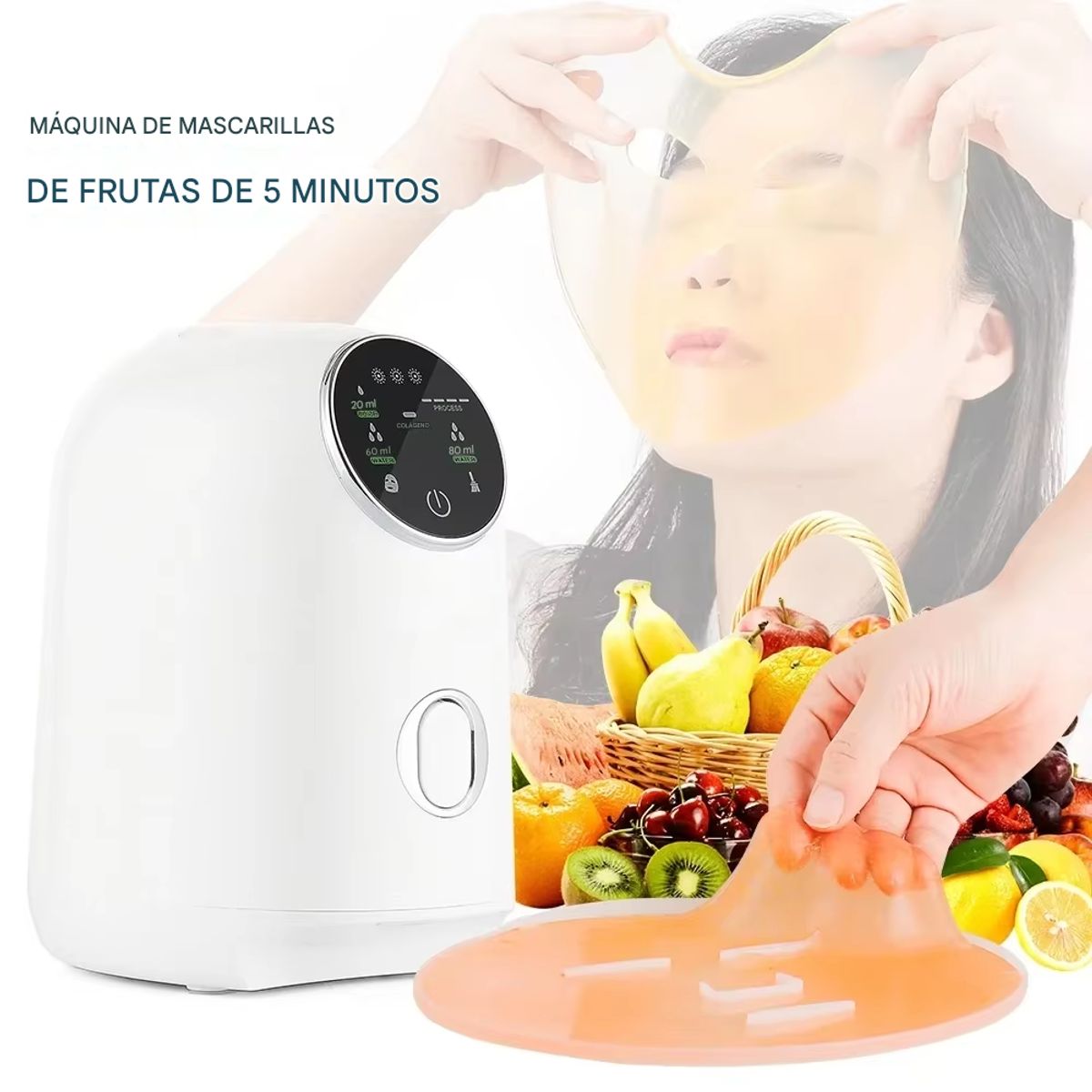 MOVI - Máquina para Mascarillas Faciales Naturales  Fabricación Automática de Mascarillas de Colágeno