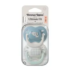 TOMMEE TIPPEE - Chupete Ultimate Fit Ortodóntico DECO 0-6M Silicona