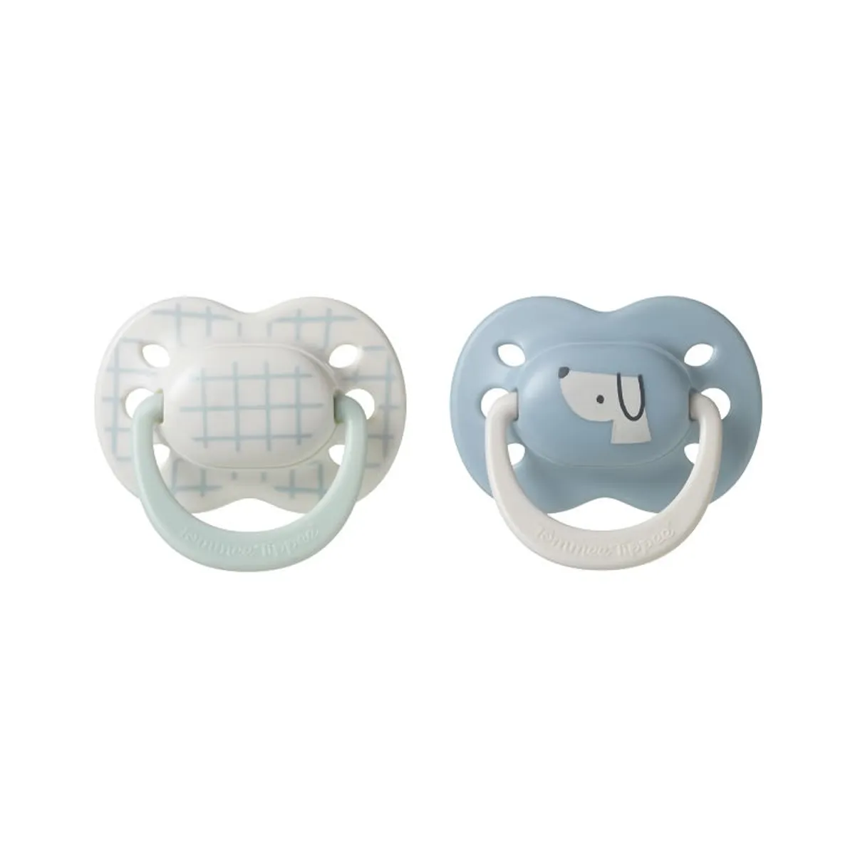 TOMMEE TIPPEE - CHUPETE DE SILICONA ULTIMATE FIT 2 UNIDADES 0-6 MESES NIÑO AZUL