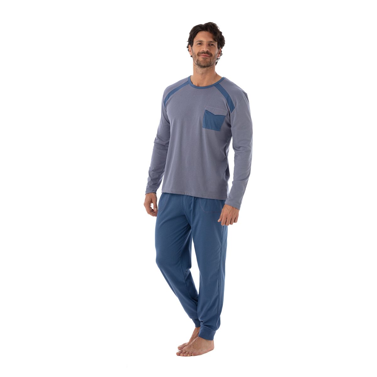 BECKIL - BECKIL COD 3137 PIJAMA ALGODON CLÁSICO