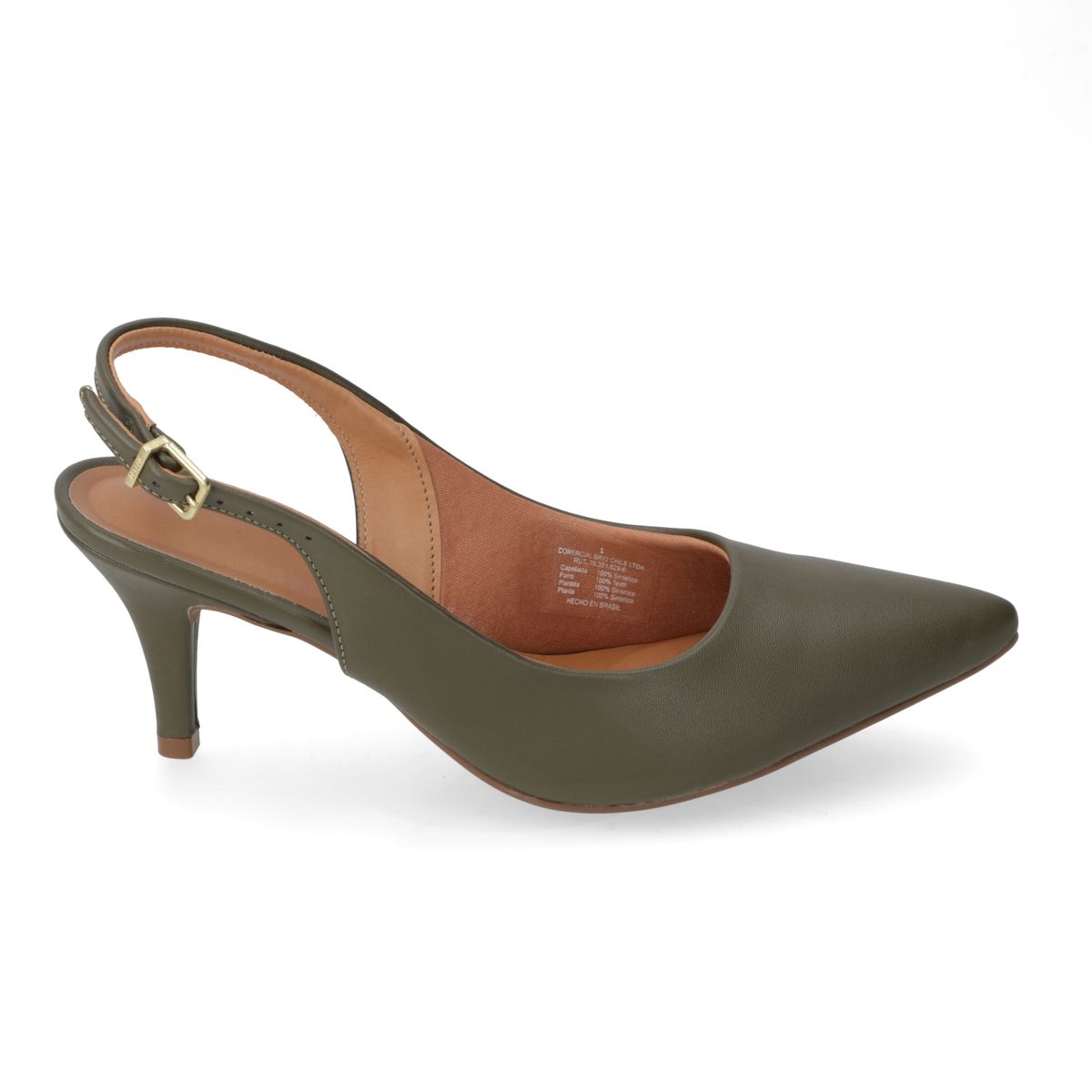 VIZZANO - Stiletto Abierto Vizzano Verde Oliva