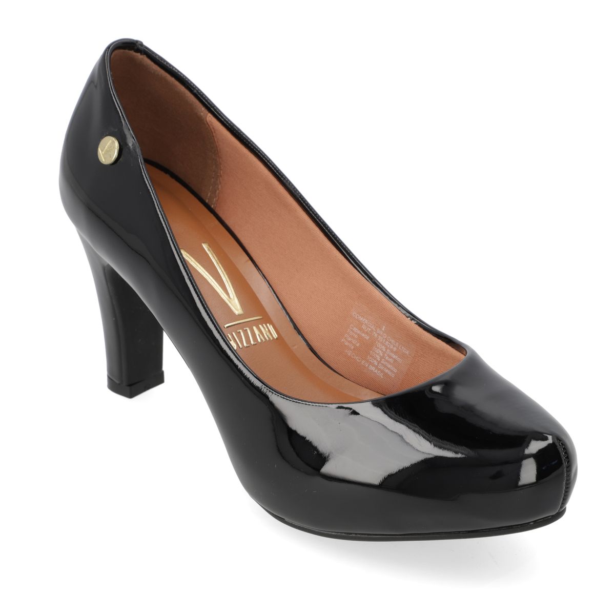 VIZZANO - Zapato Mujer Taco Cuadrado Negro Vizzano
