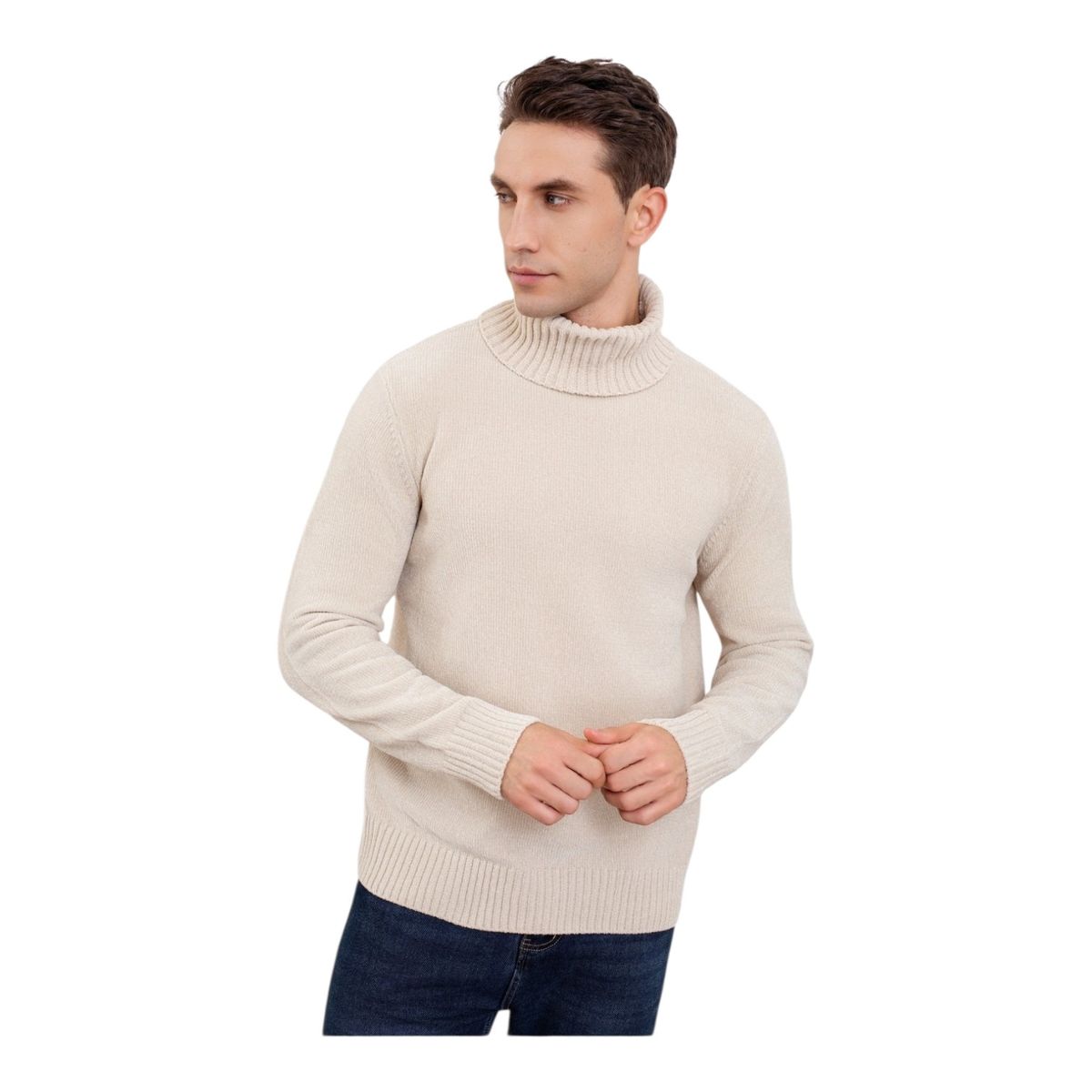MC PRINS - Sweater Tejido Chenille Hombre Beatle