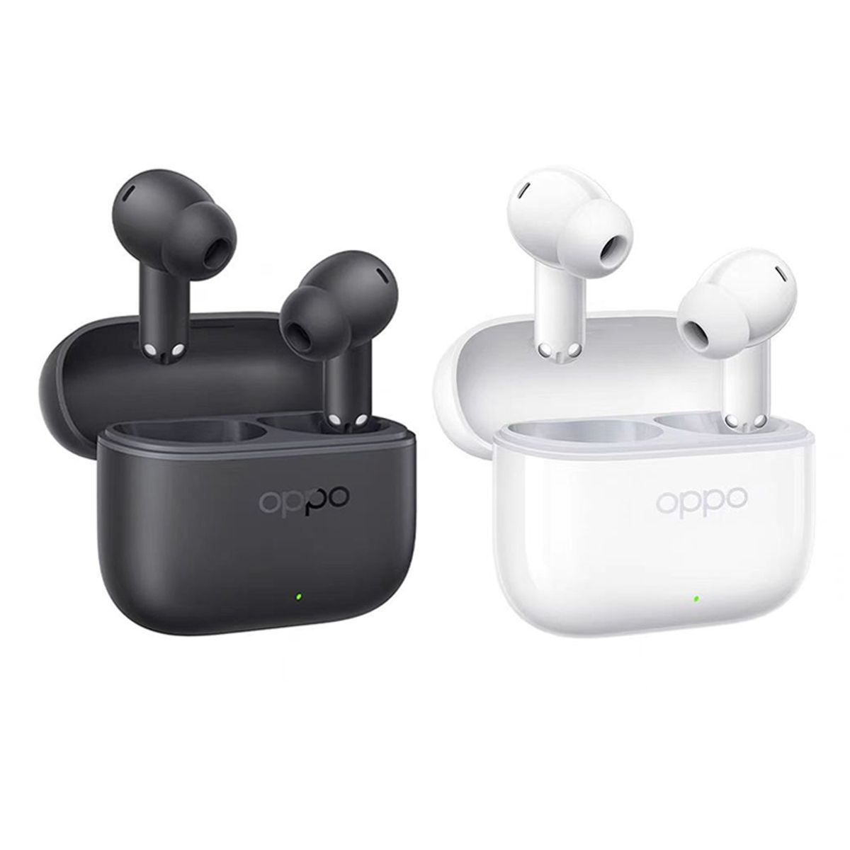 OPPO - Set 2 De Audífonos OPPO ENCO 4i Bluetooth 54 ANC - Negro y Blanco