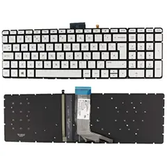 GENERICO - TECLADO HP ENVY X360 M6-W SILVER ESPAÑOL RETROILUMINADO