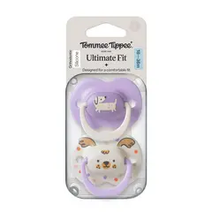 TOMMEE TIPPEE - Chupete Ultimate Fit Ortodóntico DECO Girl 18-36M Silicona